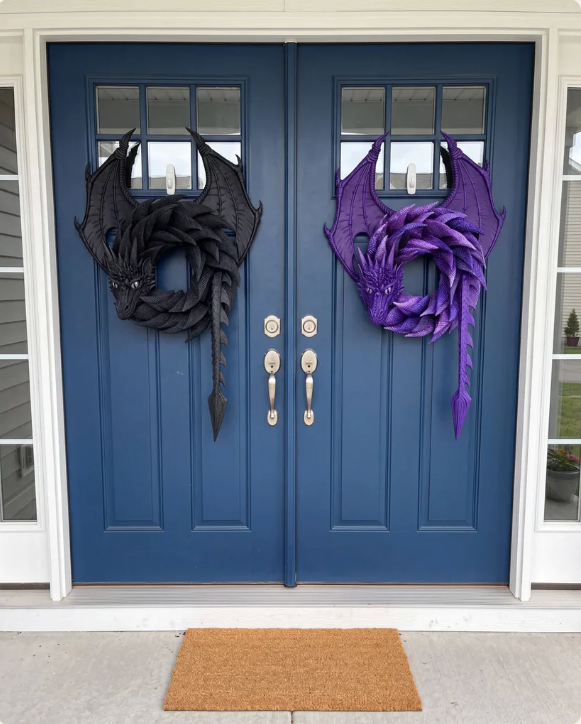 Ollies Dragon Wreaths